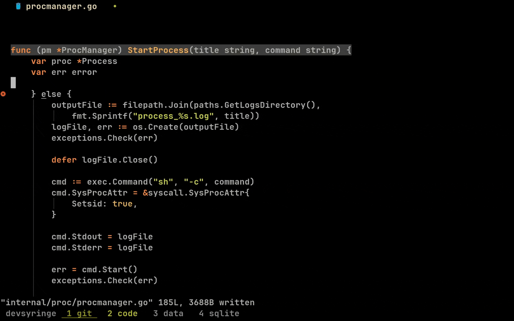 Illustration for Predicate Pattern in Go